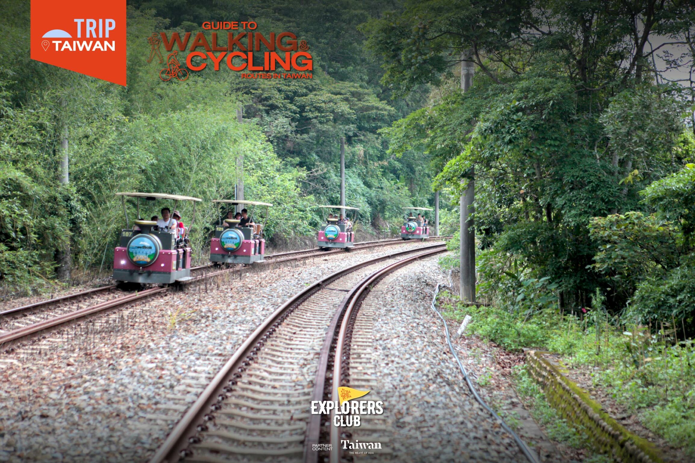 พาไปเยือนสวรรค์ของคนขี้เกียจ(ปั่นจักรยาน) ไปย้อนรอยอดีตเส้นทางรถไฟเก่าด้วยการบิด จักรยานราง (Railbike) แบบปล่อยคาร์บอนต่ำ วิ่งไปตามเส้นทาง Old Mountain Line Rail Bike รางรถไฟเก่า ในเขต ซานอี้ (Sanyi Township) เมือง เหมียวลี่ (Miaoli County) ที่ตั้งอยู่ระหว่างเขต ซินจู๋ และ ไถจง ซึ่งเป็น เมืองท่องเที่ยวขึ้นชื่อ แห่งหนึ่งใน ไต้หวัน