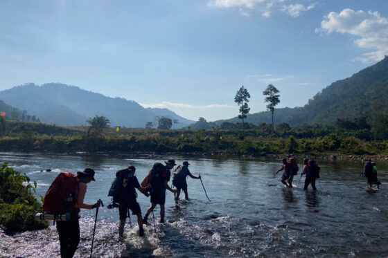 เส้นทางเดินป่าระยะไกลชุมชนขุนน้ำเงา