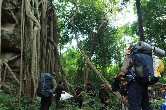 โรงเรียนนักเดินป่า อุทยานแห่งชาติน้ำพอง จังหวัดขอนแก่นเส้นทางเดินป่าผาสวรรค์